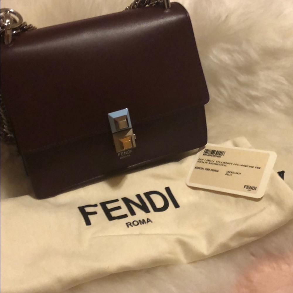 Price📉 Kan I Mini Scallop Studded Shoulder Bag